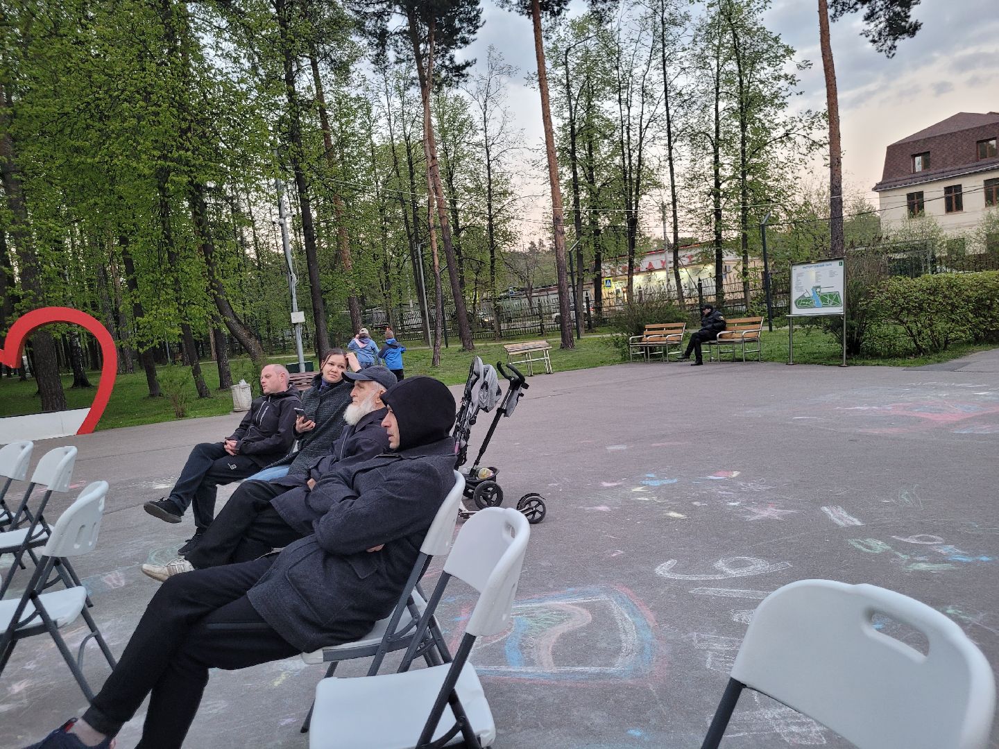 кинопоказ; военные фильмы; видное; парки подмосковья