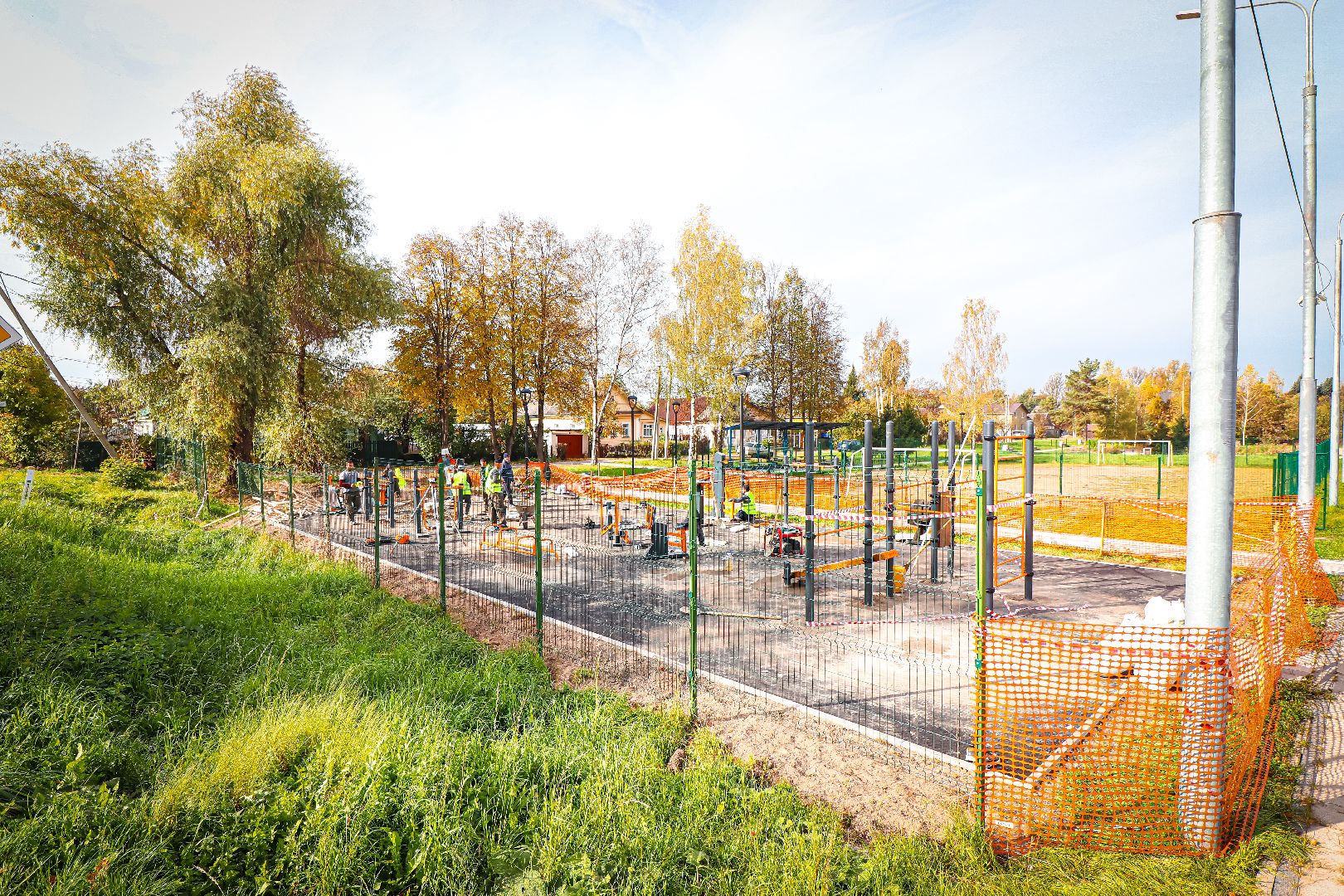клин, благоустройство, воркаут-площадка, спорт,