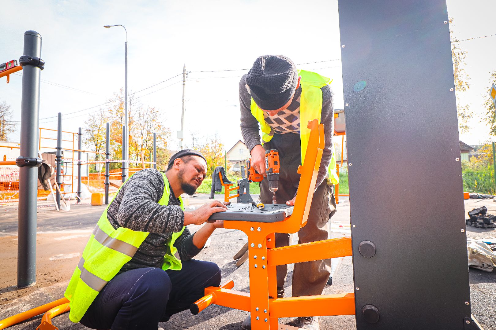 клин, благоустройство, воркаут-площадка, спорт,