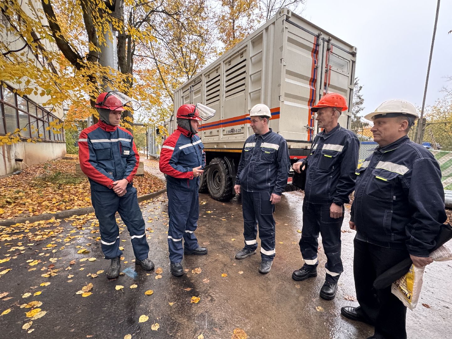 Учебная тренировка, Россети Московский регион, Одинцовский округ,