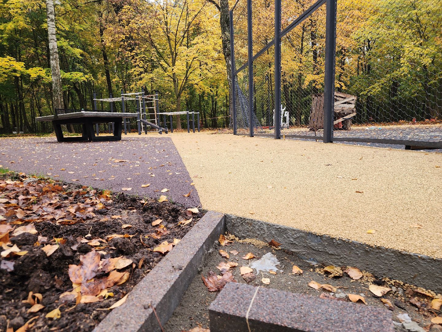 Подольск , Благоустройство , Лесопарк березки,