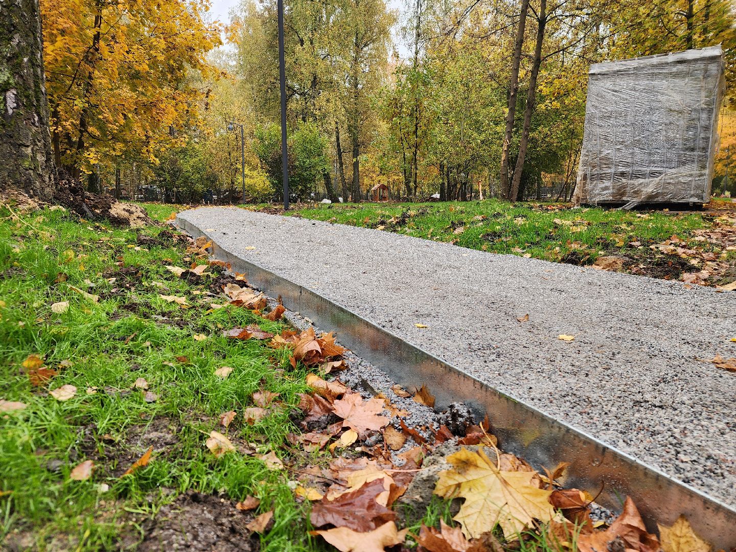 Подольск , Благоустройство , Лесопарк березки,