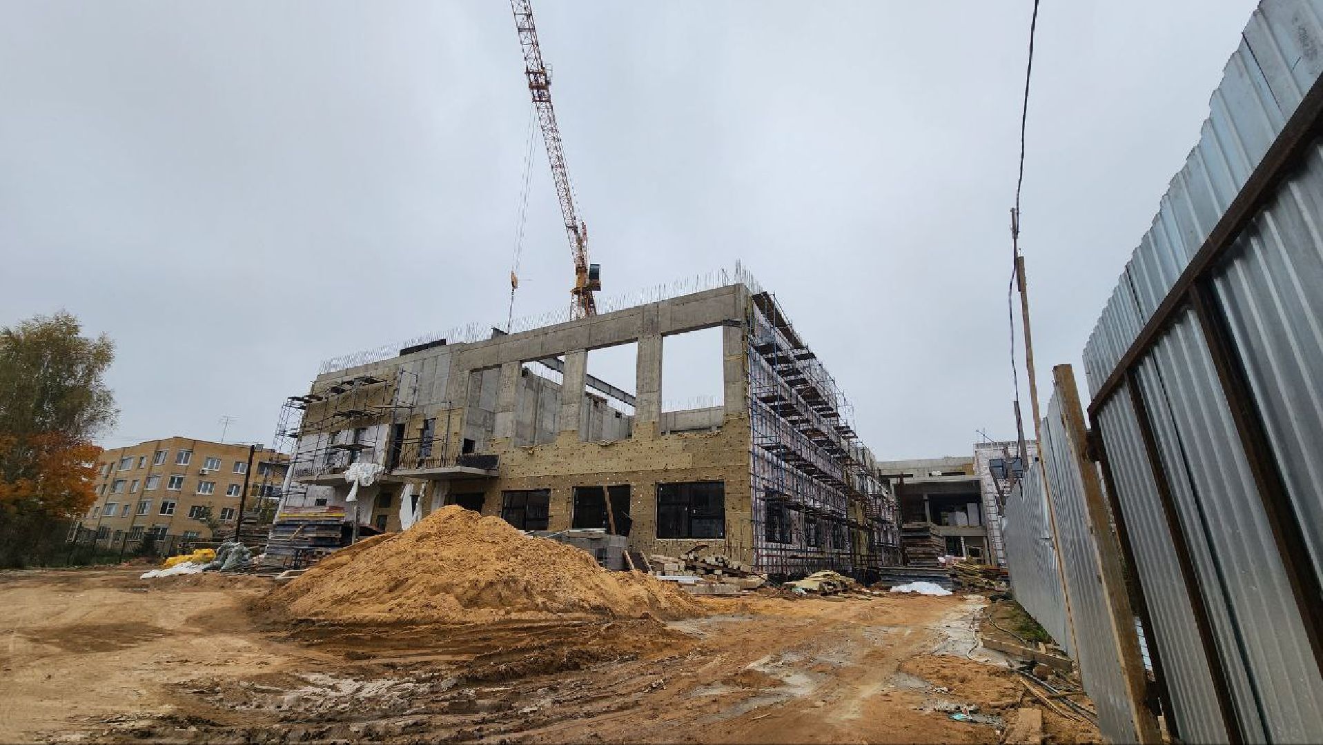 Дмитров, Внуковская школа, Пристройка к школе, Минобразования,