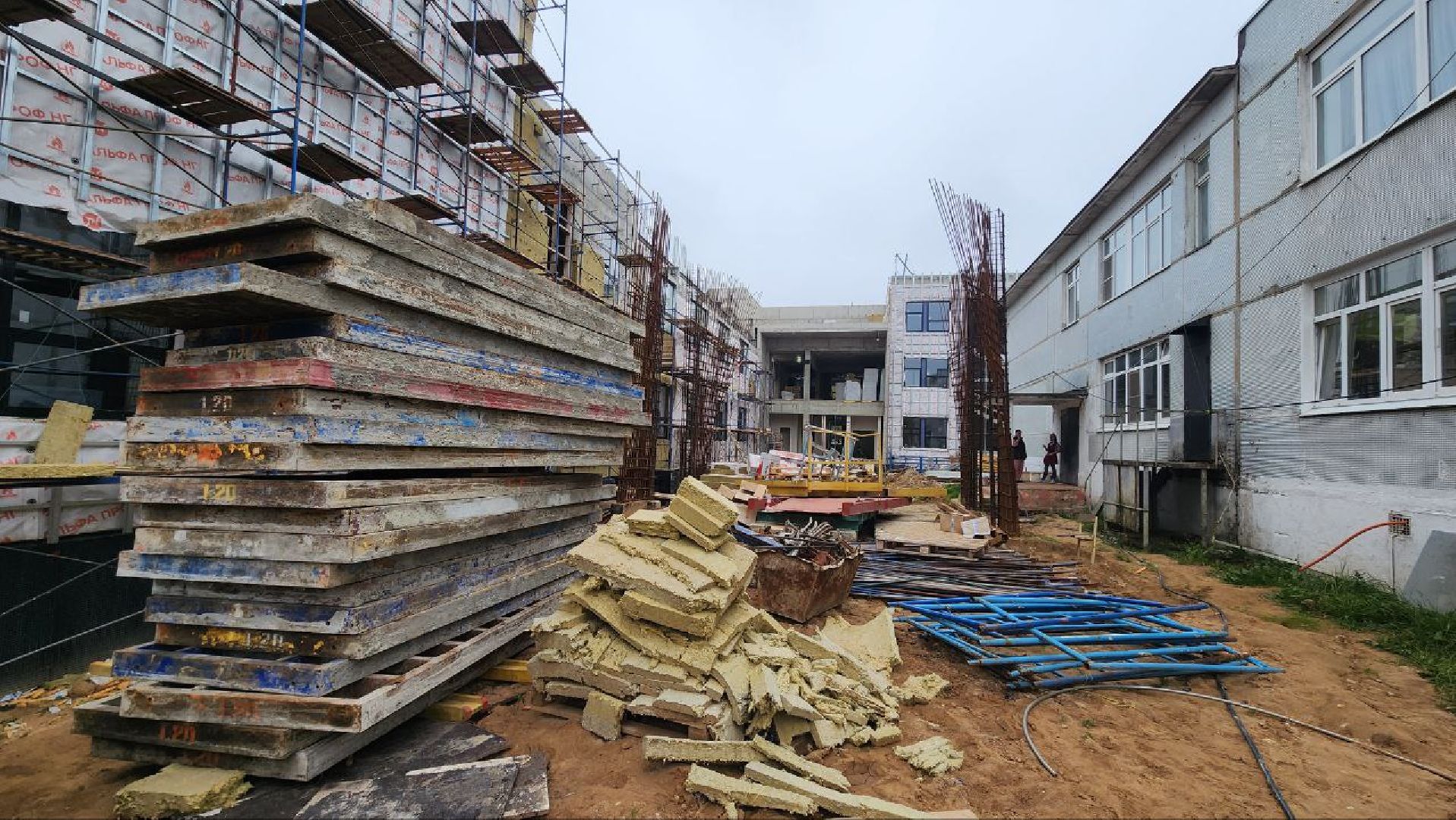 Дмитров, Внуковская школа, Пристройка к школе, Минобразования,