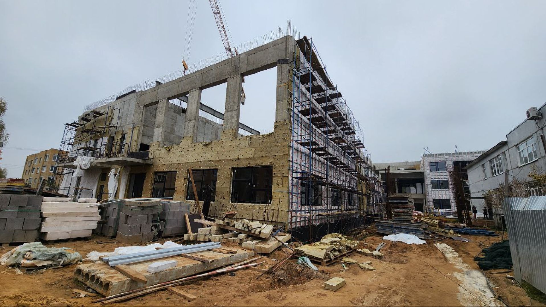 Дмитров, Внуковская школа, Пристройка к школе, Минобразования,