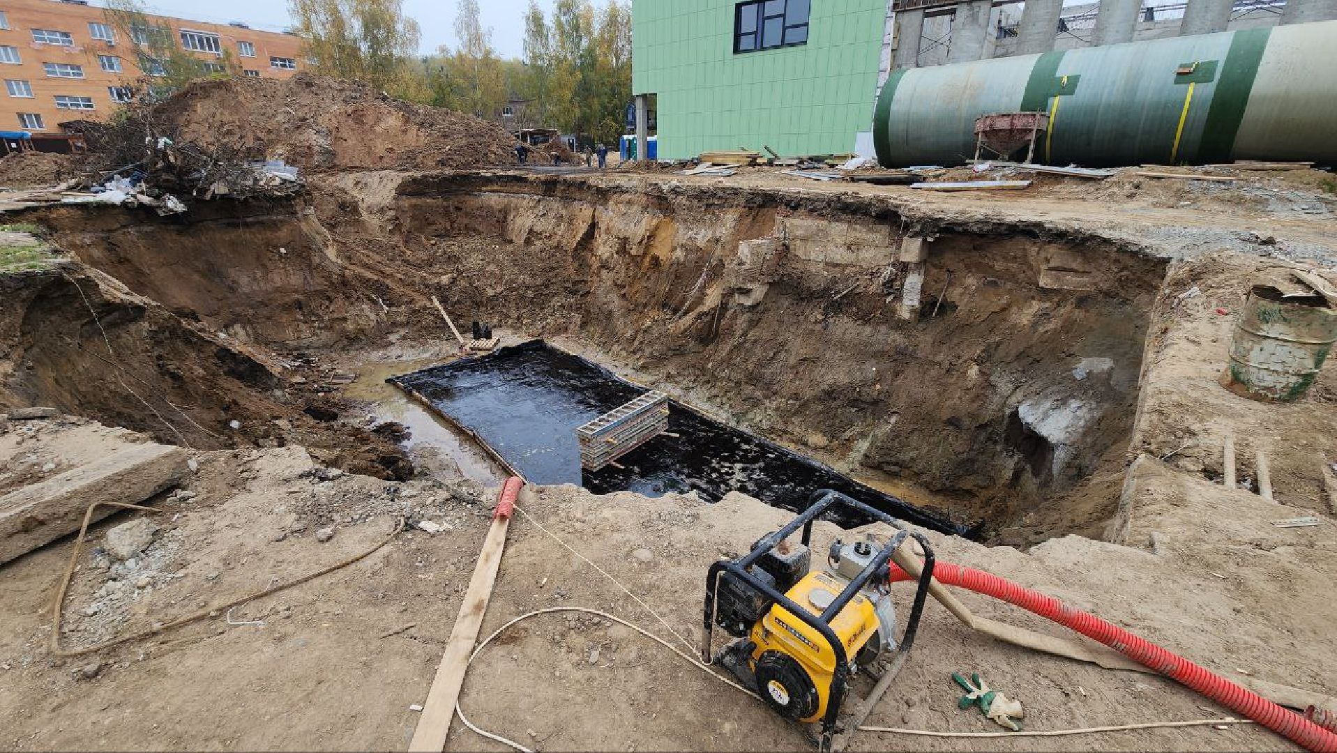 Дмитров, Внуковская школа, Пристройка к школе, Минобразования,