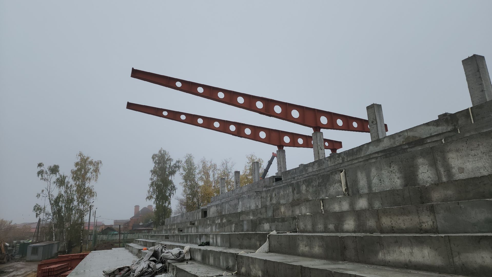 луховицы, стадион спартак, строительство, реконструкция стадиона,