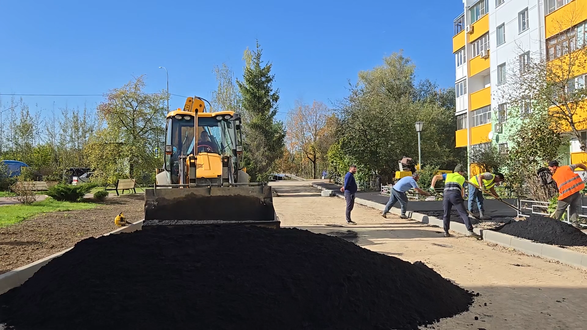 ремонт дома, ремонт подъезда, власиха заозерный, благоустройство территории,