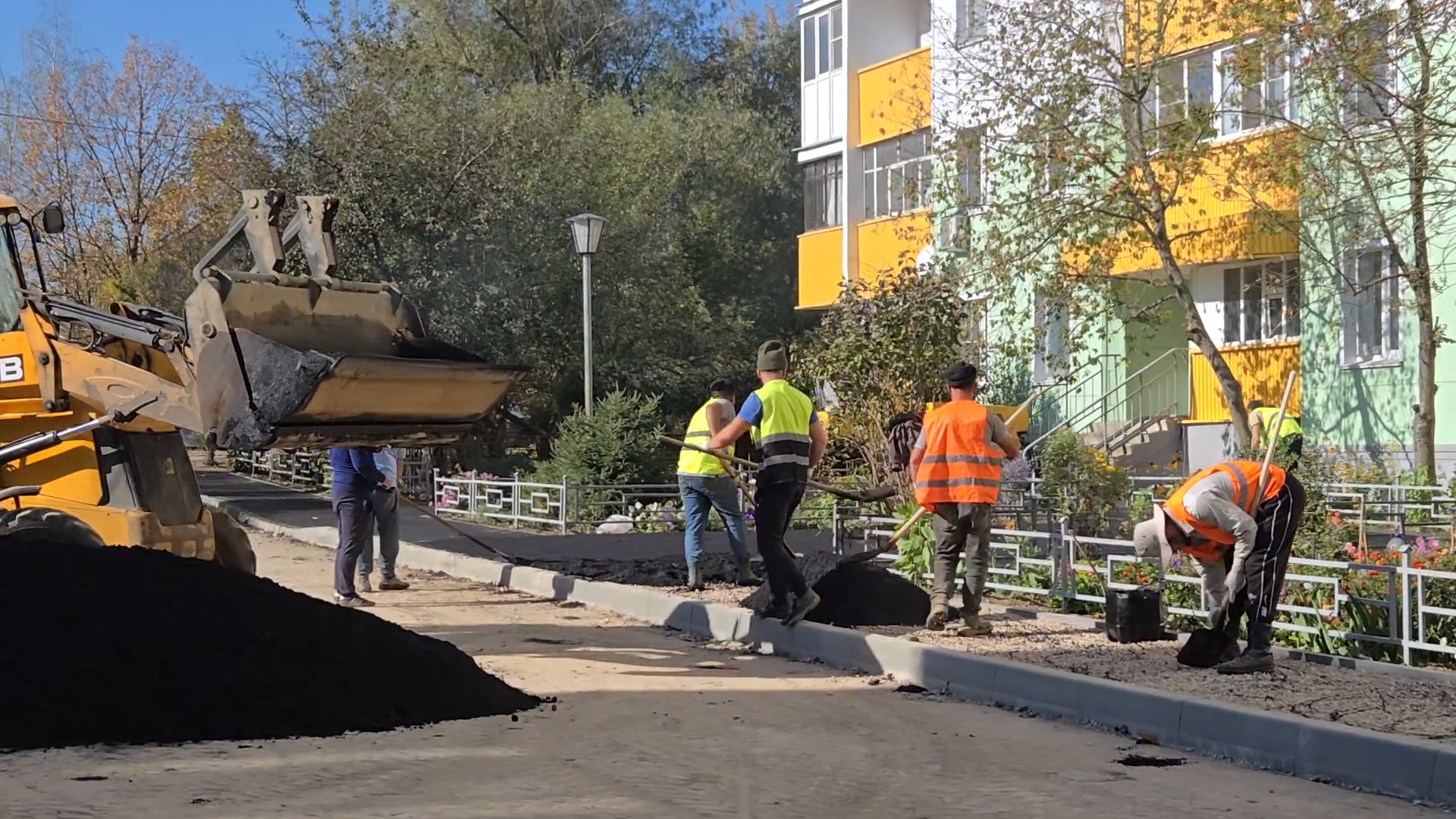 ремонт дома, ремонт подъезда, власиха заозерный, благоустройство территории,