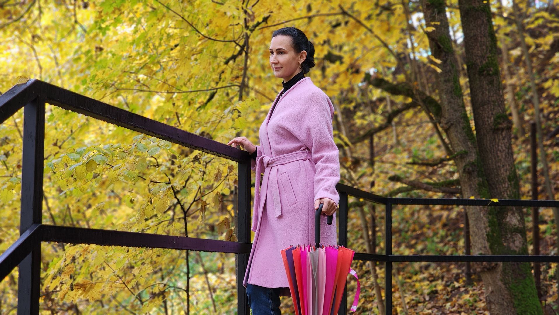 Руза, парк городок, новая лестница, благоустройство,