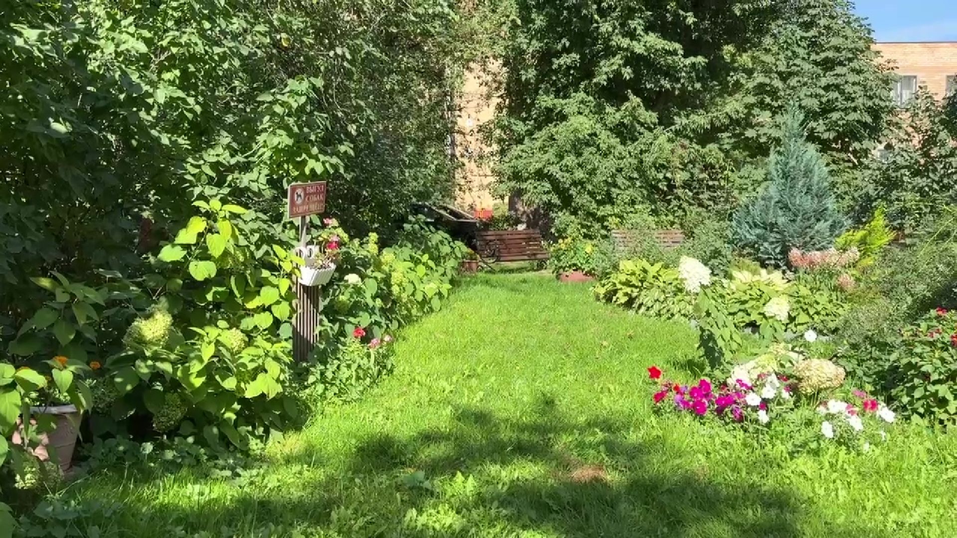 Реутов, благоустройство, сквер, клумбы, цветы,