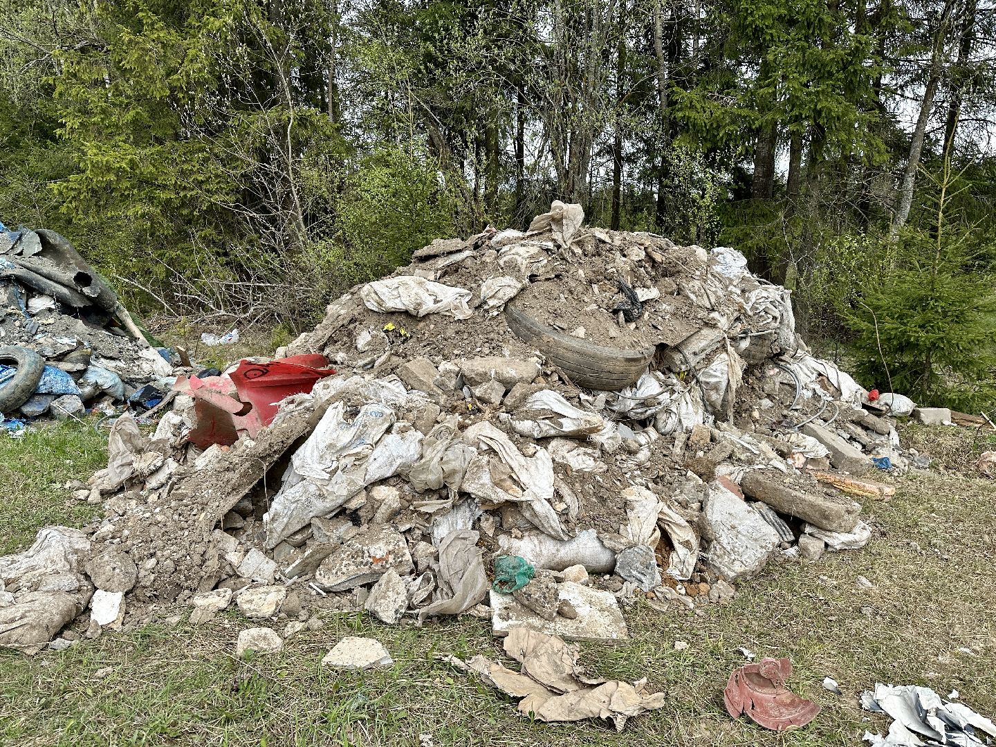 Клин, экология, нарушение закона, свалки