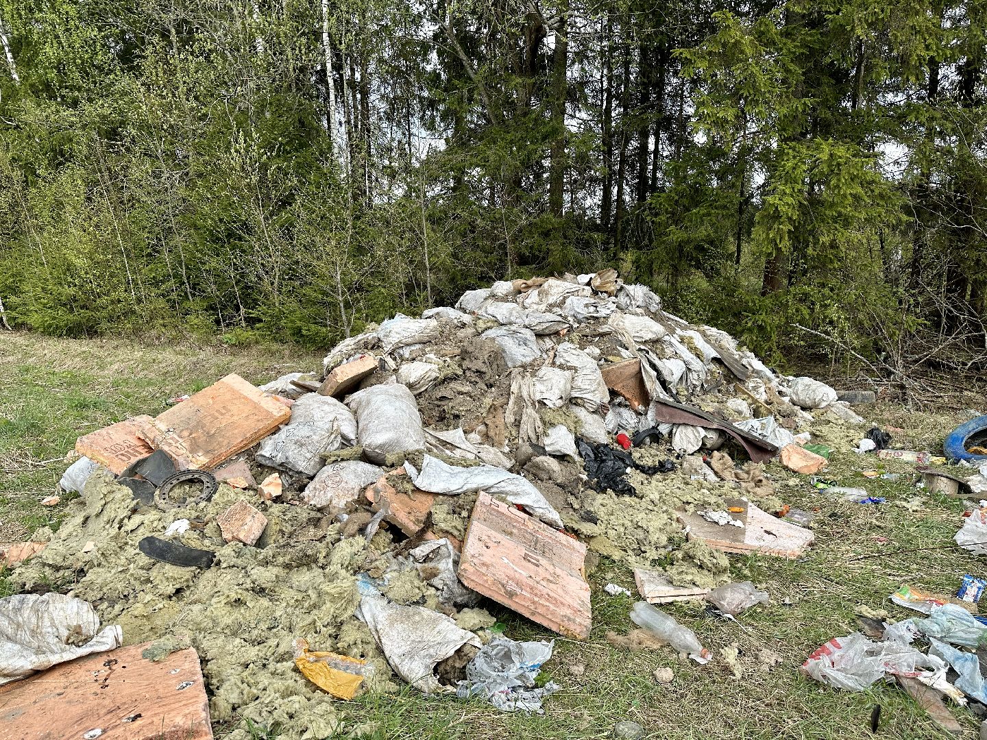 Клин, экология, нарушение закона, свалки