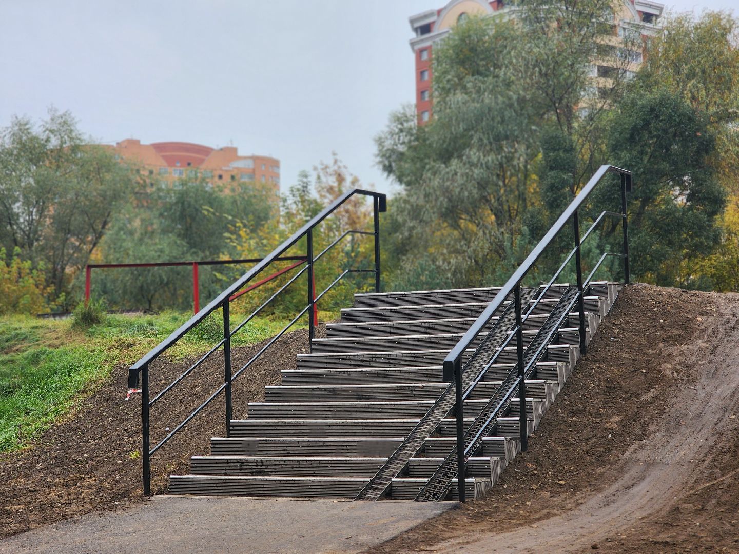 королёв, акуловский водоканал, новый переход открыли в королеве, администрация городского округа королев ,