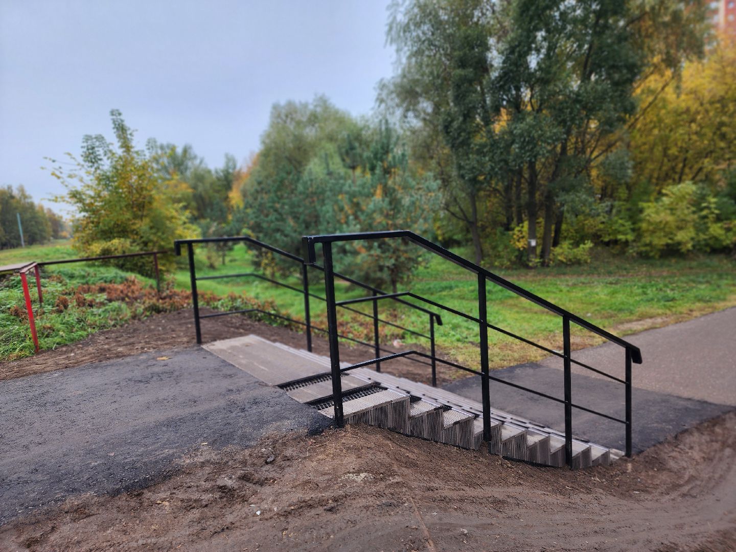королёв, акуловский водоканал, новый переход открыли в королеве, администрация городского округа королев ,