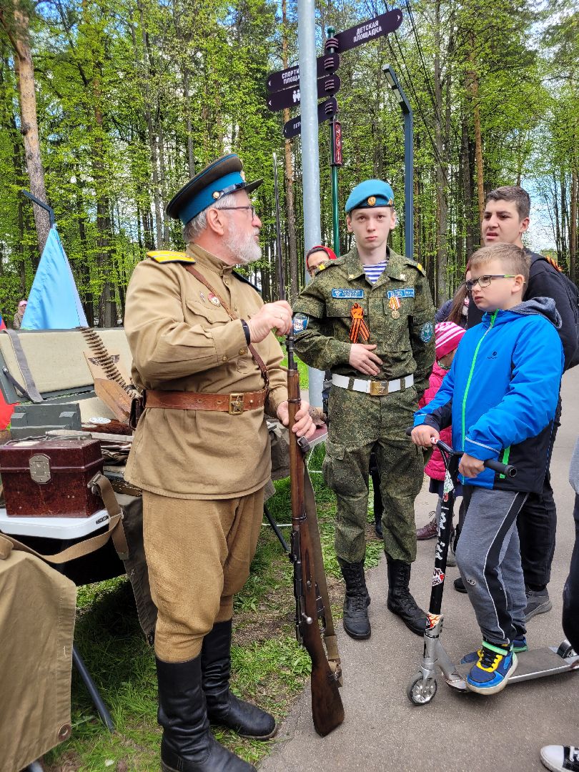 патриотизм; день победы; парки подмосковья; дети