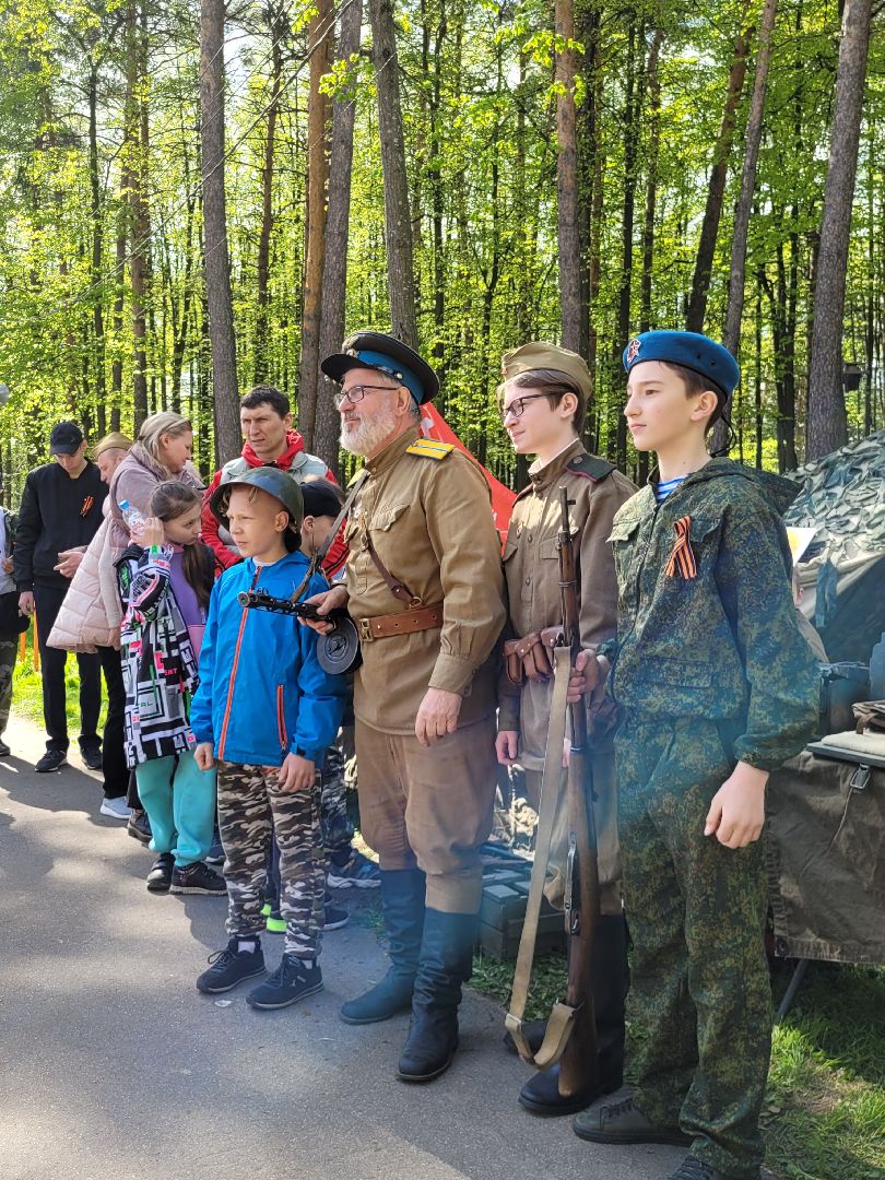 патриотизм; день победы; парки подмосковья; дети