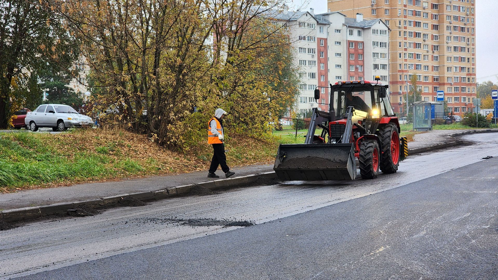 дороги, ремонт дороги, лосино-петровский,