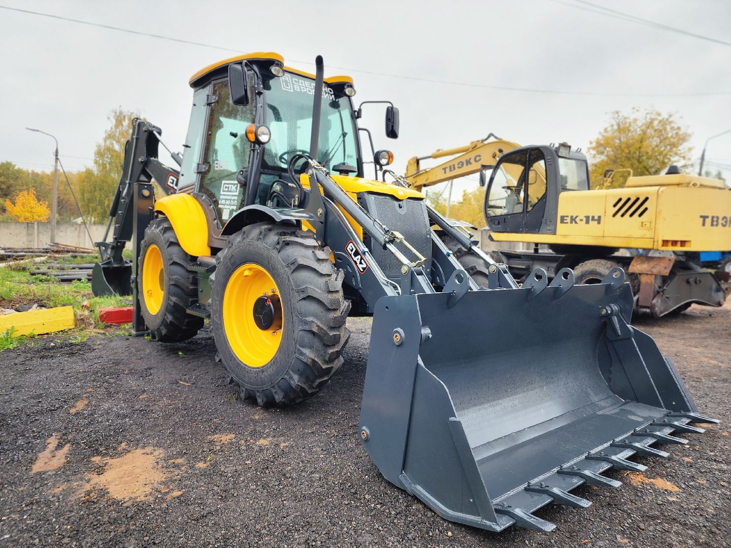 фрязино, теплосеть, экскаватор, новая техника,