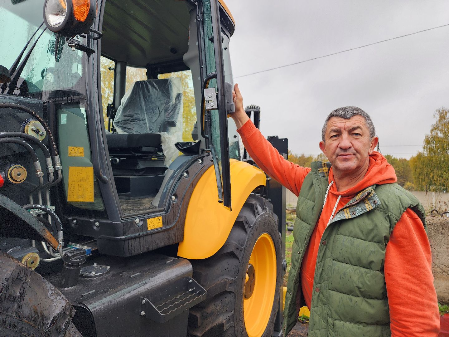 фрязино, теплосеть, экскаватор, новая техника,