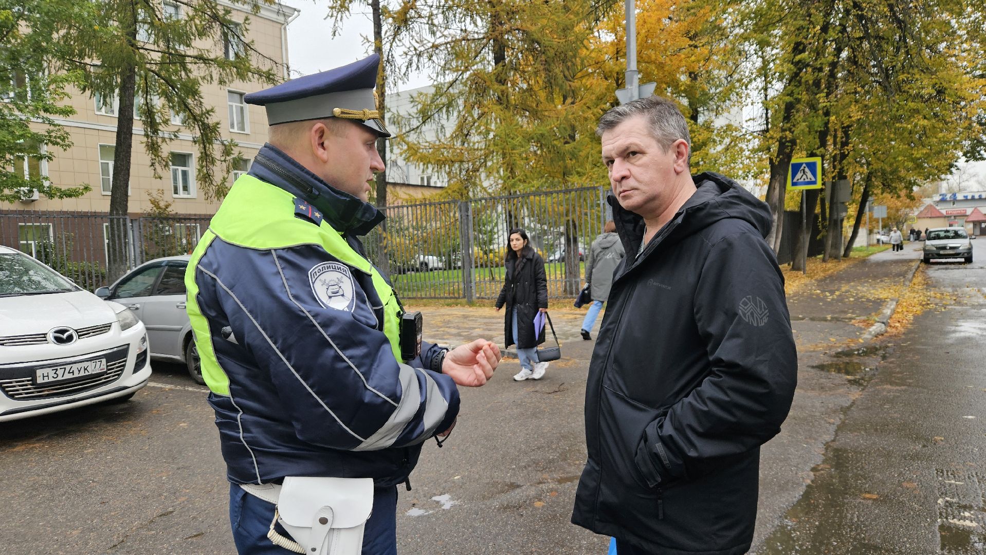 долгопрудный,рейд, гаи, безопасный пешеходный переход,пдд,