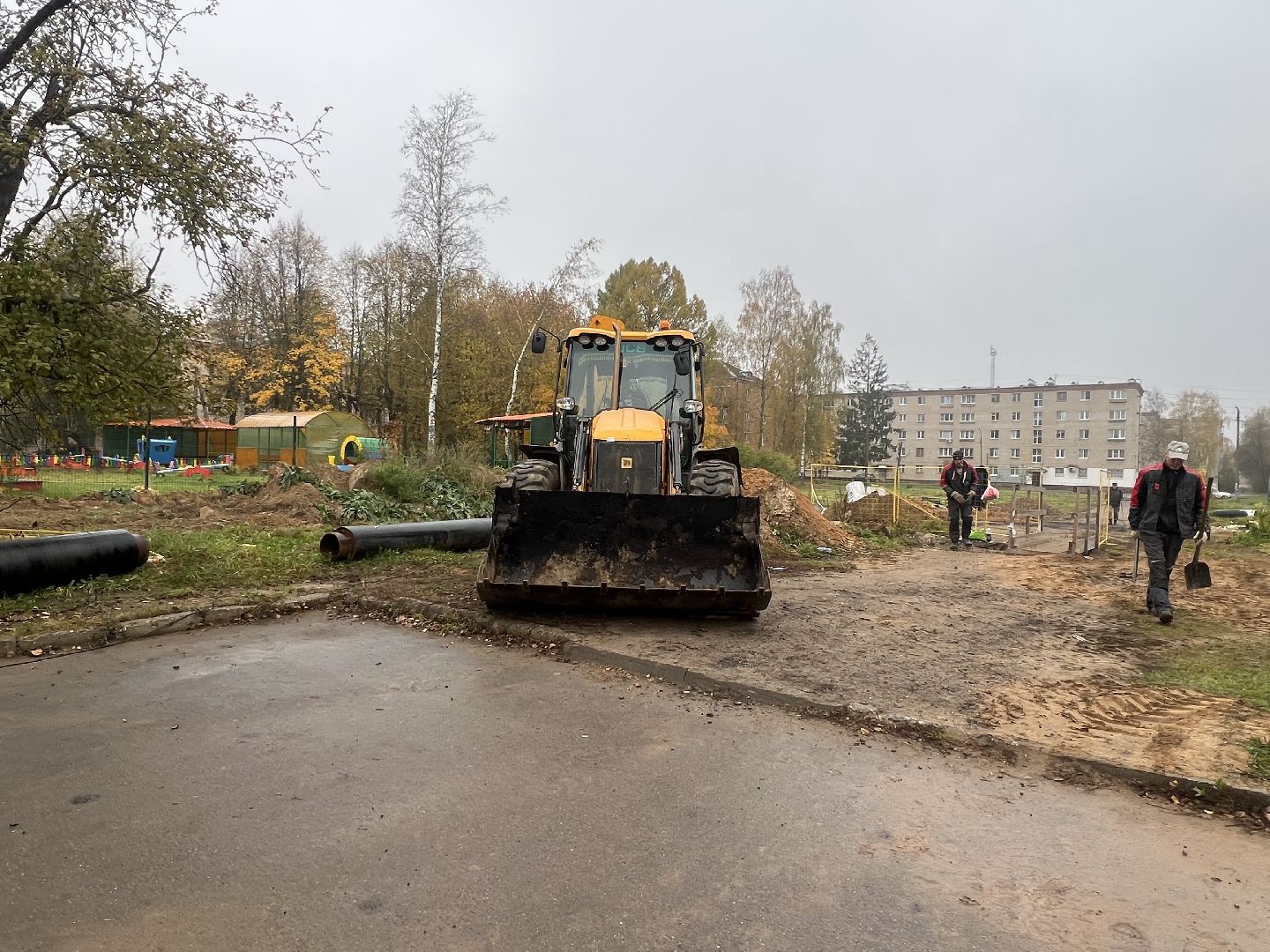 талдомский городской округ, теплотрасса талдом,