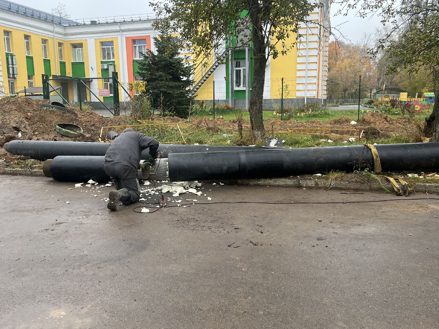 талдомский городской округ, теплотрасса талдом,