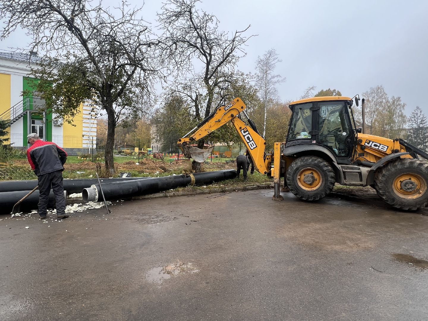 талдомский городской округ, теплотрасса талдом,