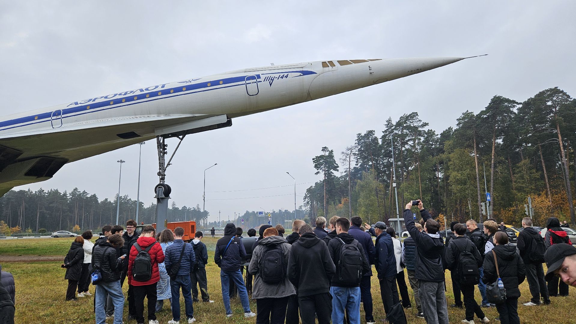 ту-144, самолет, памятник, жуковский,