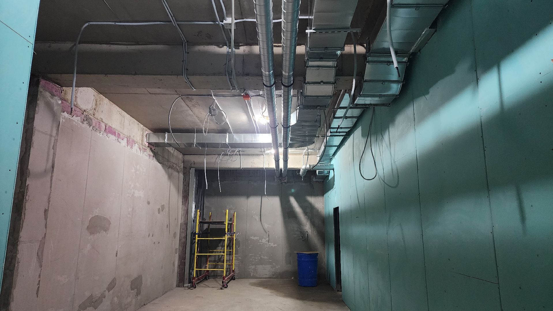 фок с бассейном, Лобня, Строительство ,