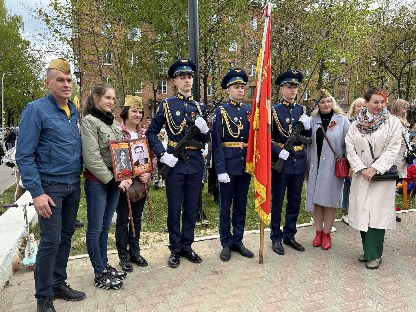 День Победы, митинг