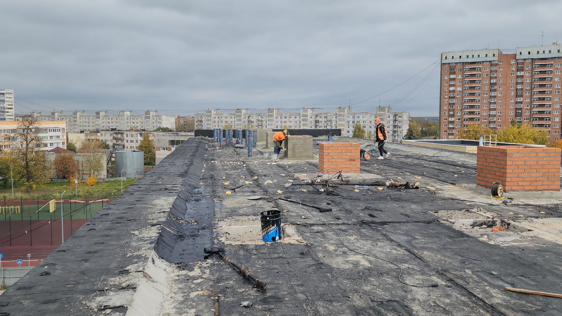 серпухов, школа 7 в серпухове, улица фирсова в серпухове, капитальный ремонт школы в серпухове,