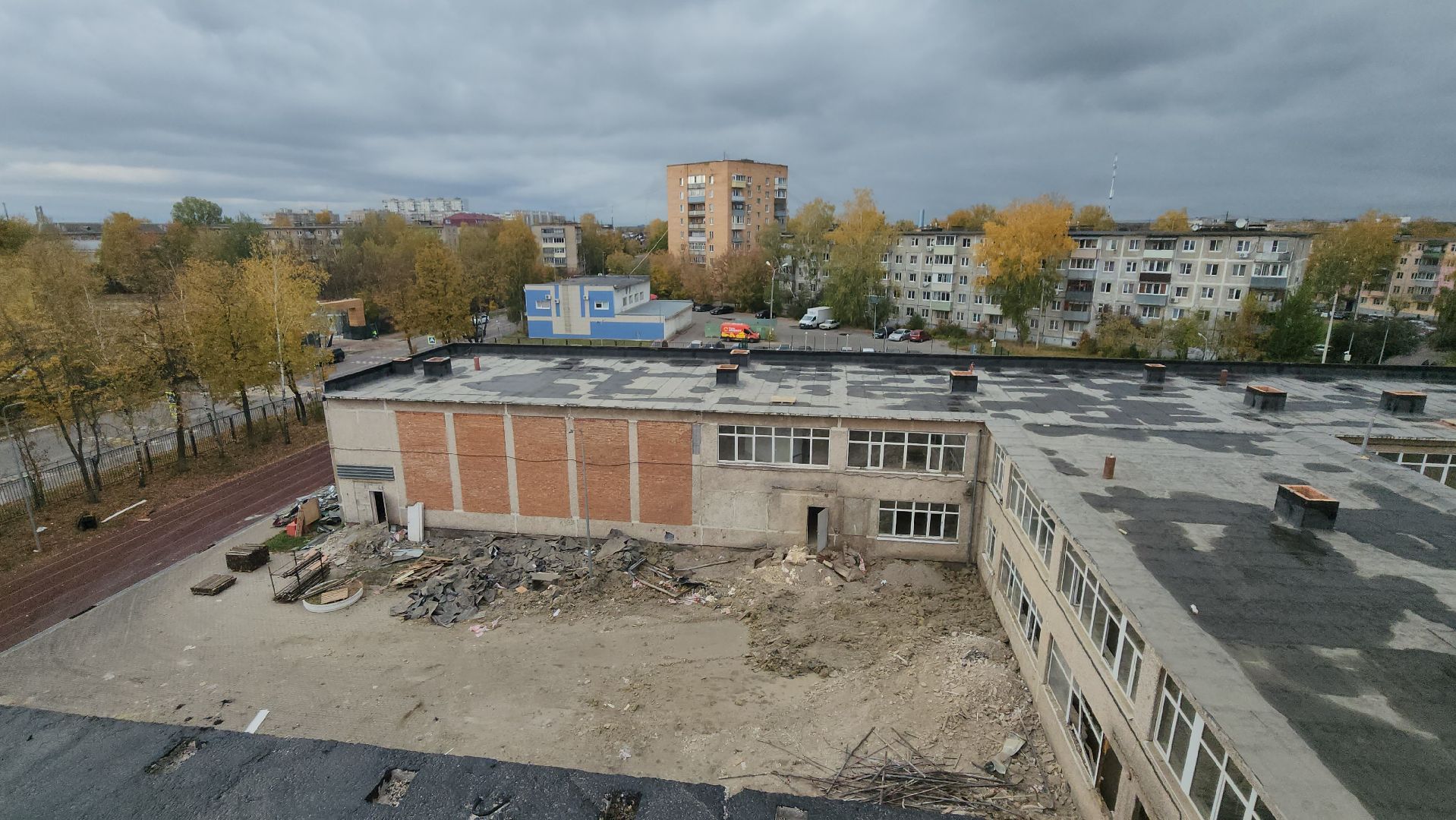 серпухов, школа 7 в серпухове, улица фирсова в серпухове, капитальный ремонт школы в серпухове,