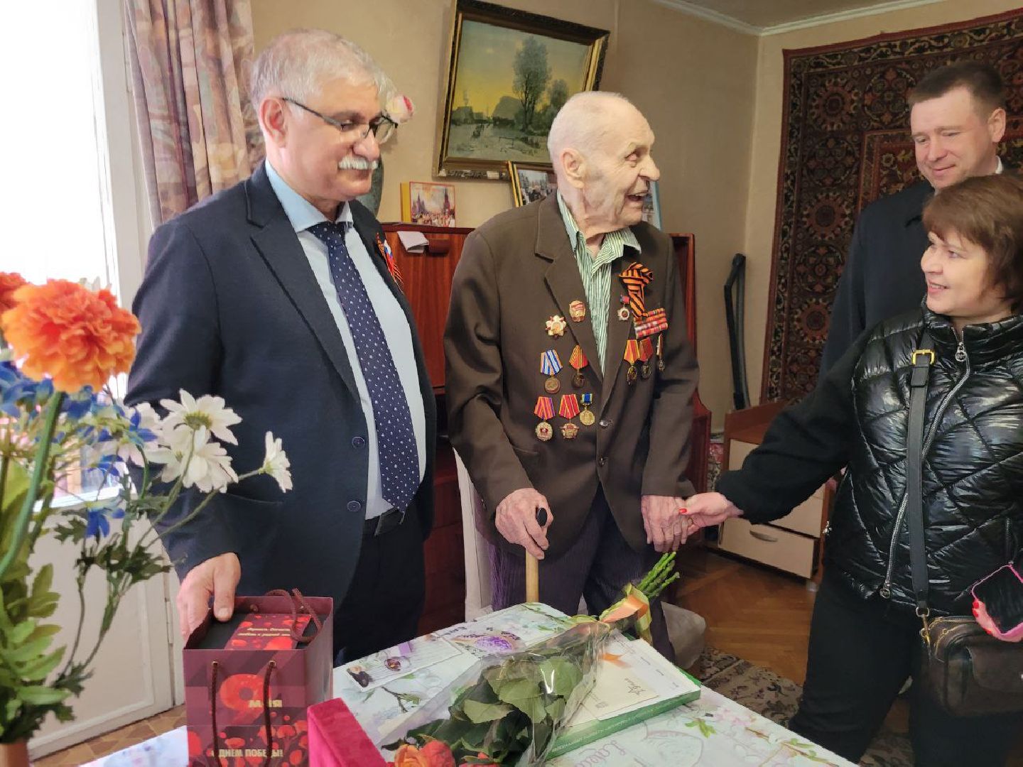 день победы; ленинский округа; 9 мая; ветераны; поздравления; музыка