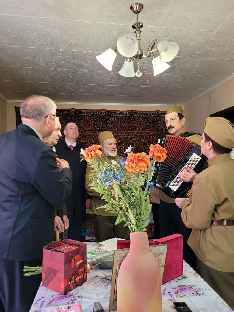 день победы; ленинский округа; 9 мая; ветераны; поздравления; музыка