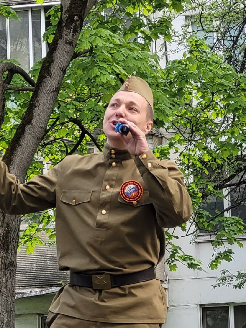 день победы; ленинский округа; 9 мая; ветераны; поздравления; музыка