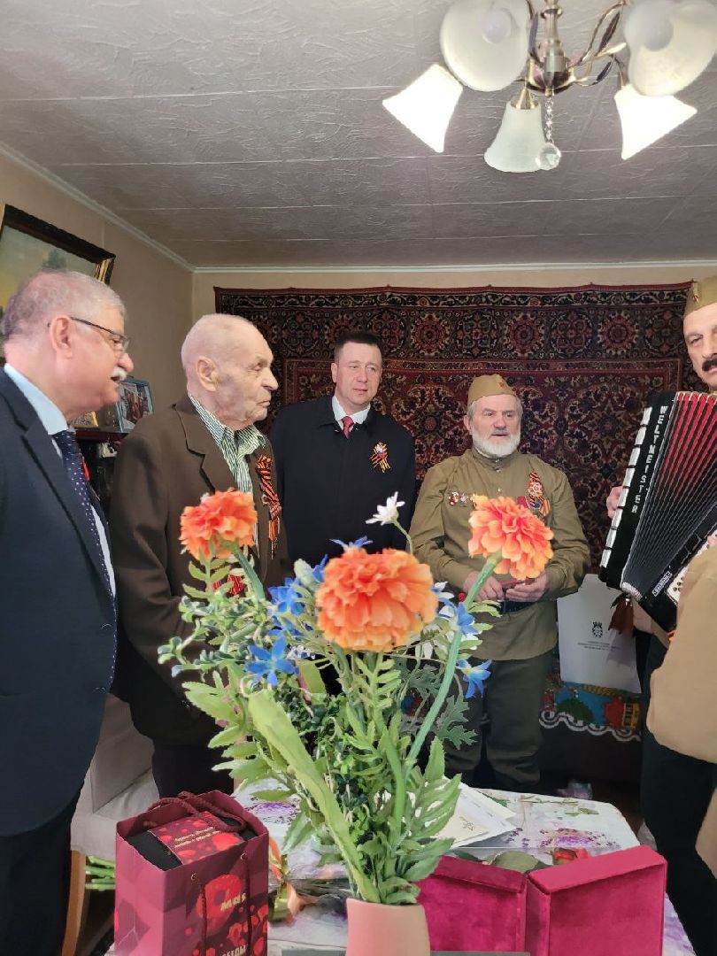 день победы; ленинский округа; 9 мая; ветераны; поздравления; музыка