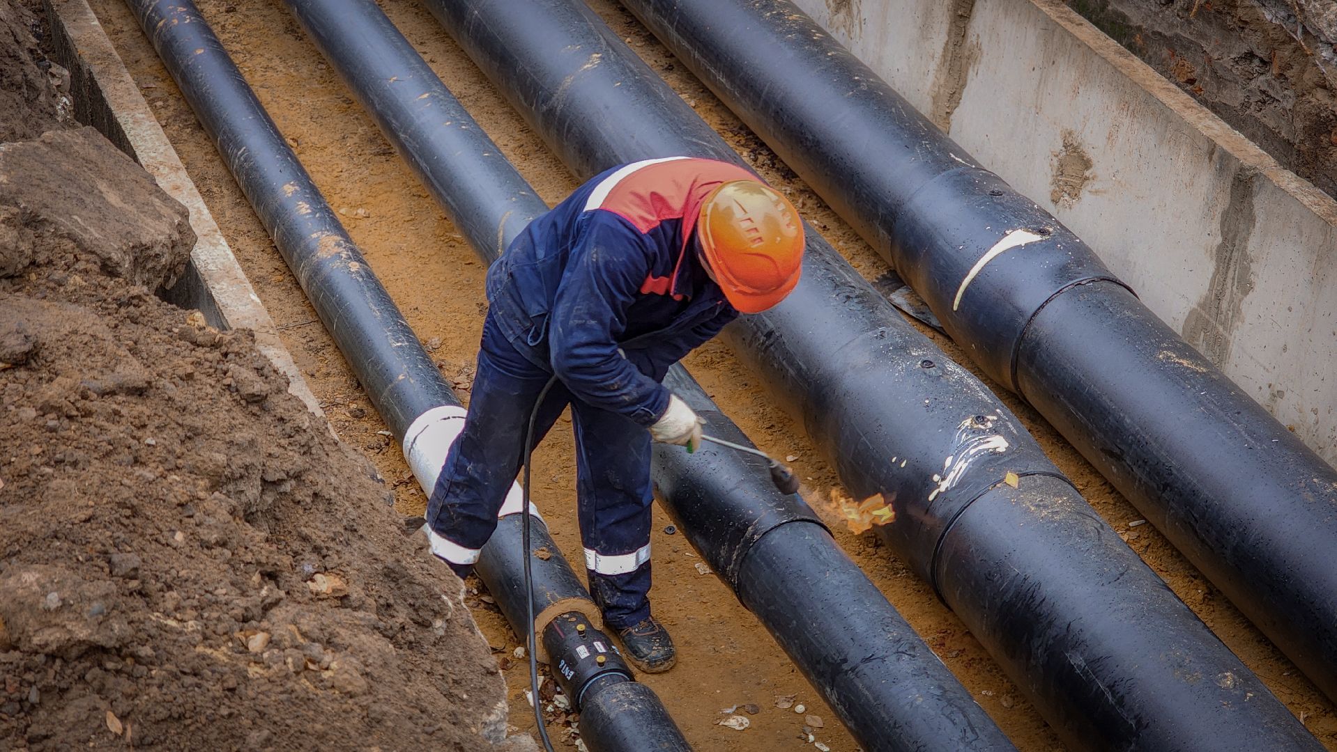 бронницы, строительство участка теплосети, новая теплосеть в бронницах, жкх,