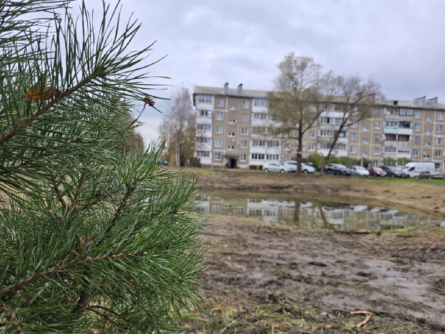 можайск, можайский муниципальный округ, подмосковье, ремонт пожарных водоемов, противопожарный пруд, безопасность, благоустройство,