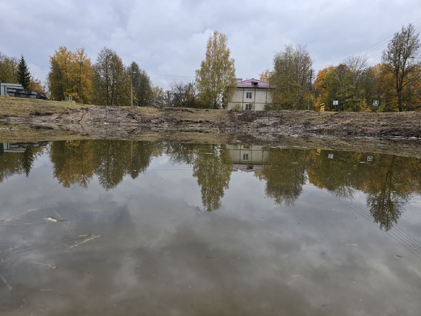 можайск, можайский муниципальный округ, подмосковье, ремонт пожарных водоемов, противопожарный пруд, безопасность, благоустройство,