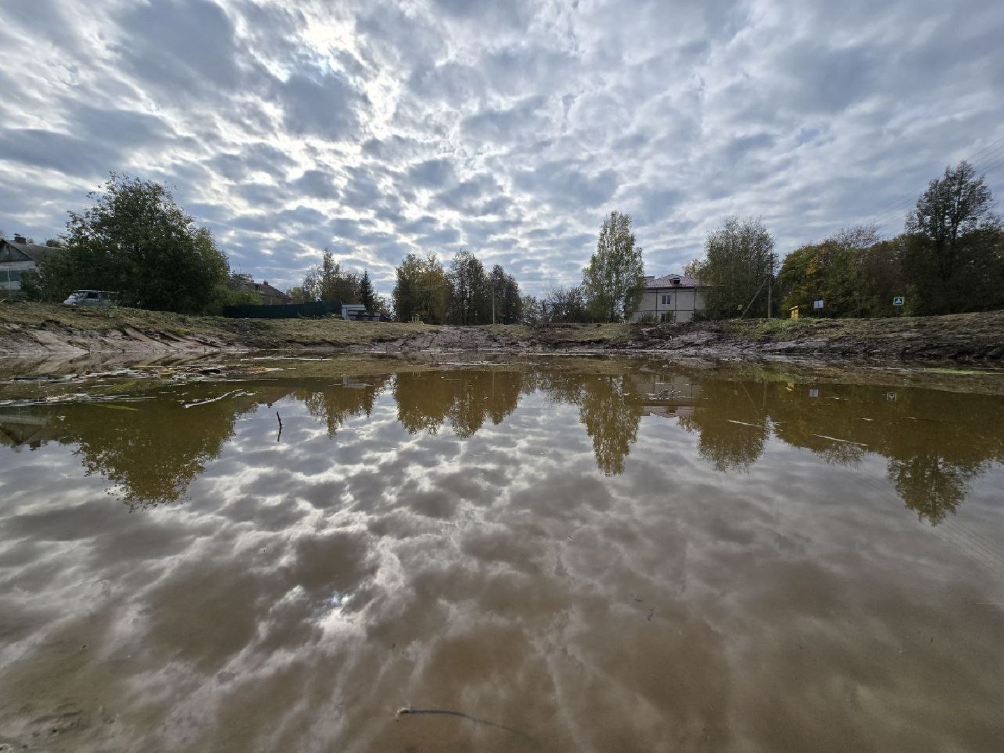можайск, можайский муниципальный округ, подмосковье, ремонт пожарных водоемов, противопожарный пруд, безопасность, благоустройство,