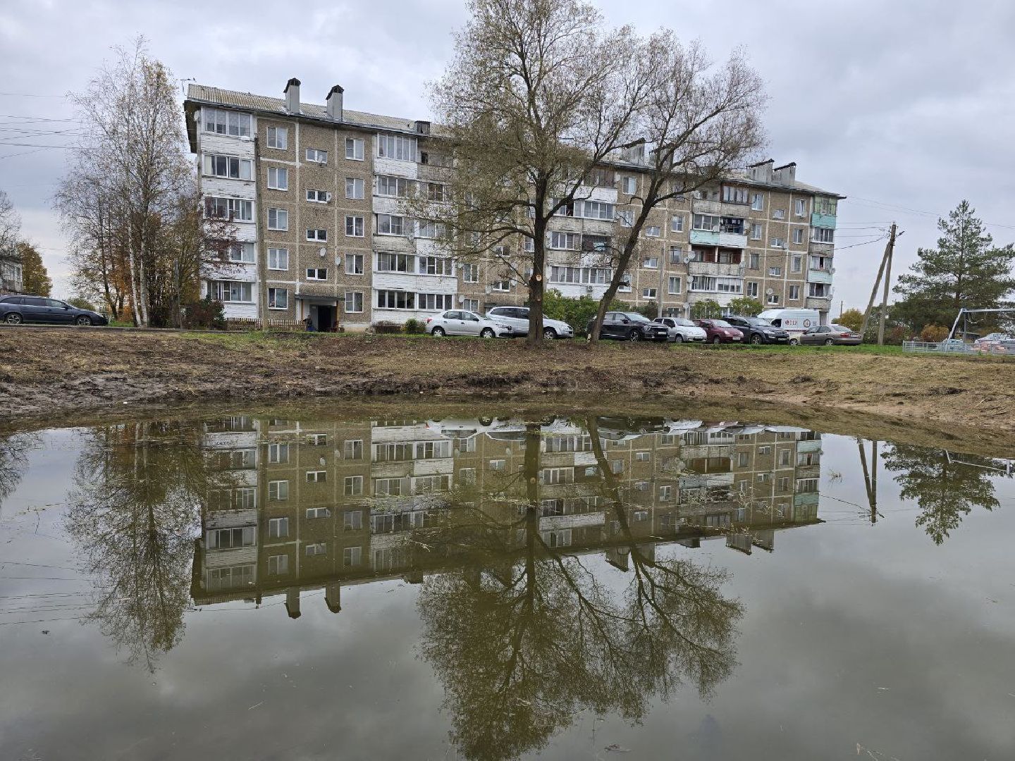 можайск, можайский муниципальный округ, подмосковье, ремонт пожарных водоемов, противопожарный пруд, безопасность, благоустройство,