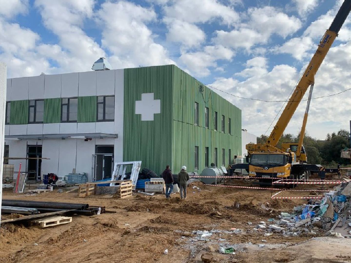 ступино, михнево, строительство, скорая медицинская помощь, здравоохранение,