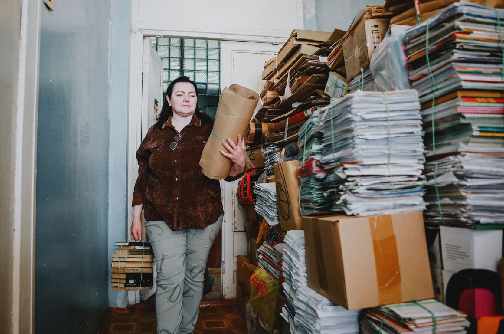 Макулатура, переработка, Орехово-Зуево, акция, волонтеры