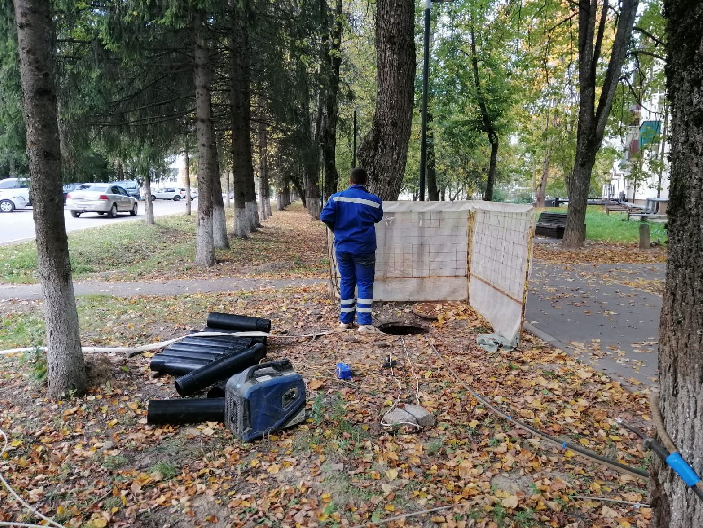 городской округ восход, жкх, благоустройство, канализация, канализационная сеть,