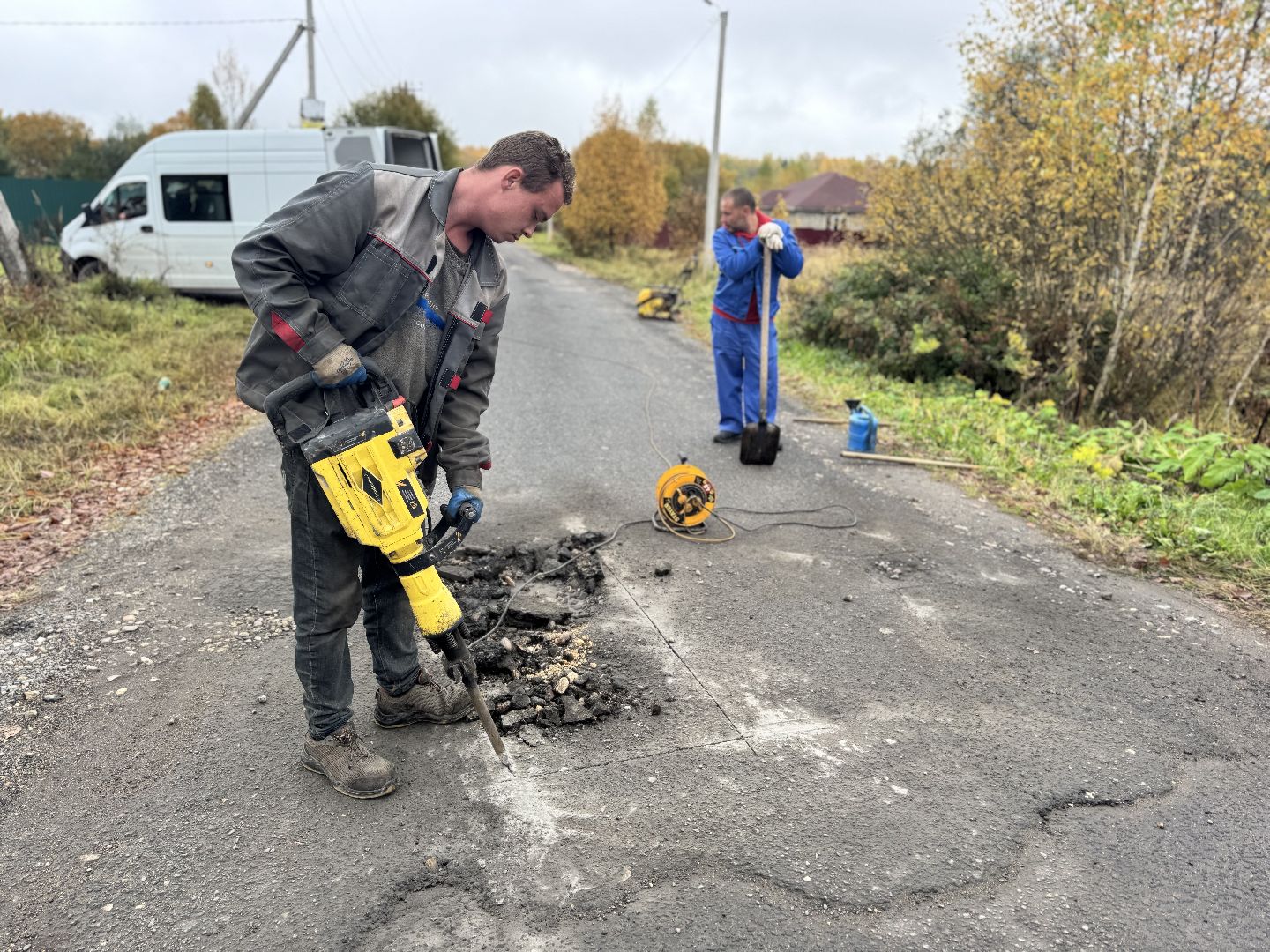 Шаховская, ямочный ремон, ямочный ремонт дорог,