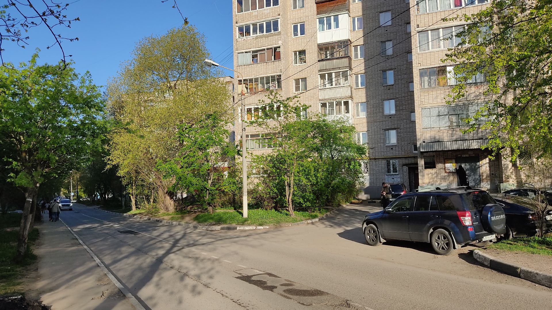 Лобня, дороги, ямочный ремонт