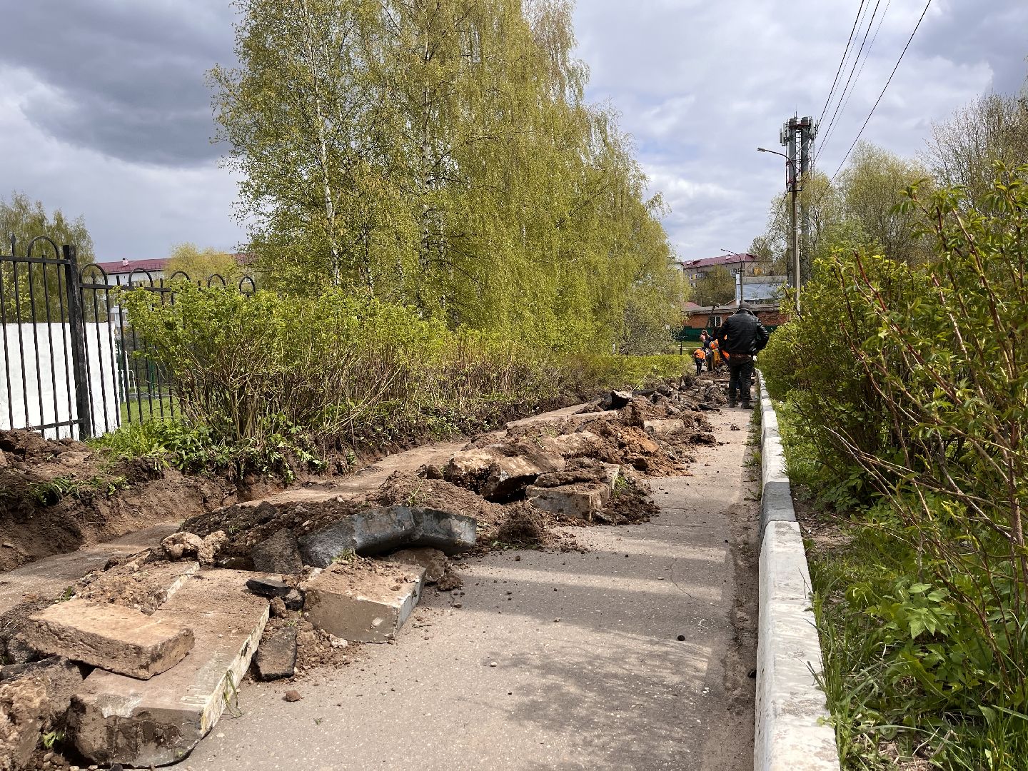 Шаховская, асфальт, дороги