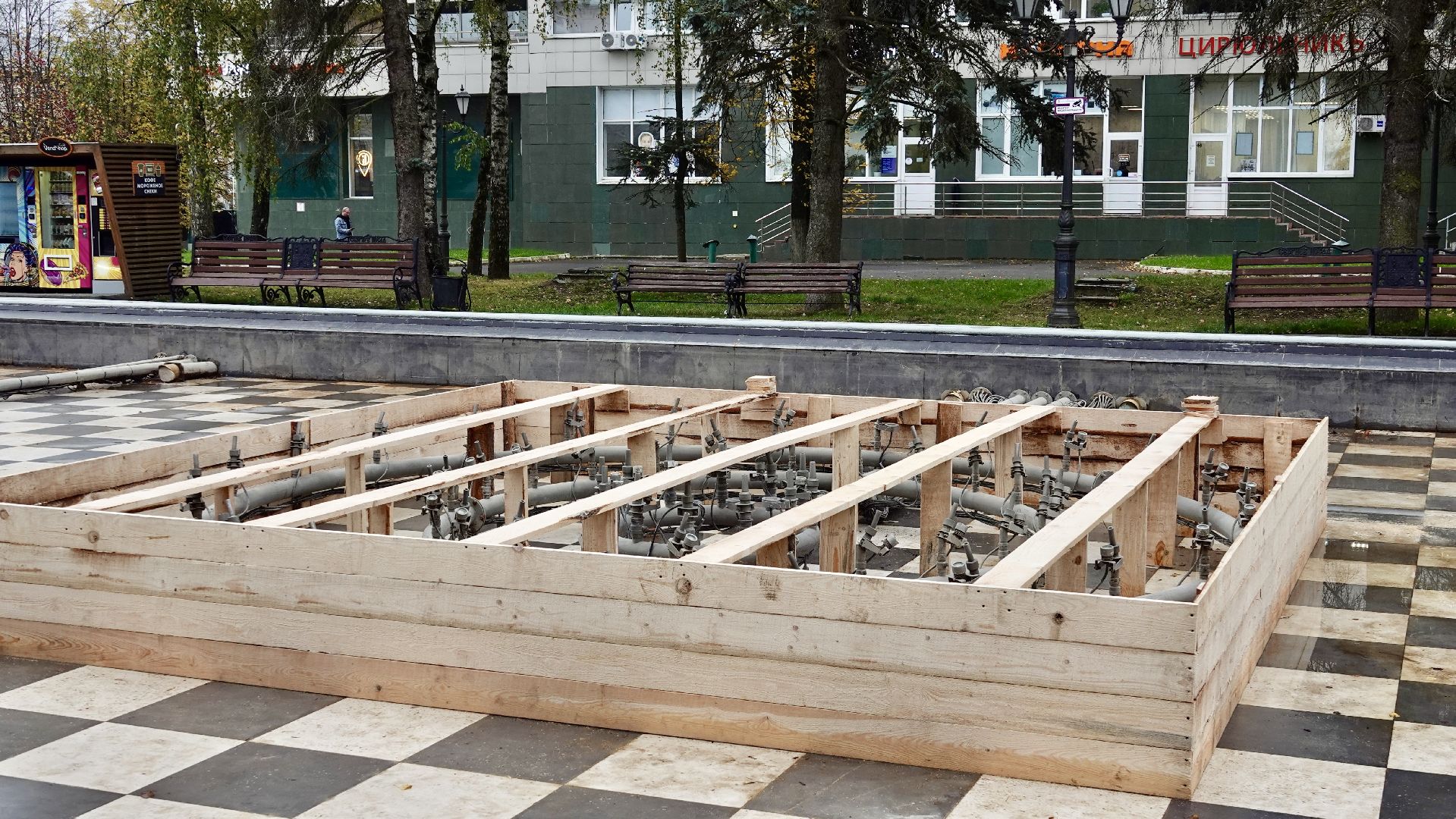 фонтаны, благоустройство, сергиев посад, сергиево-посадский городской округ,