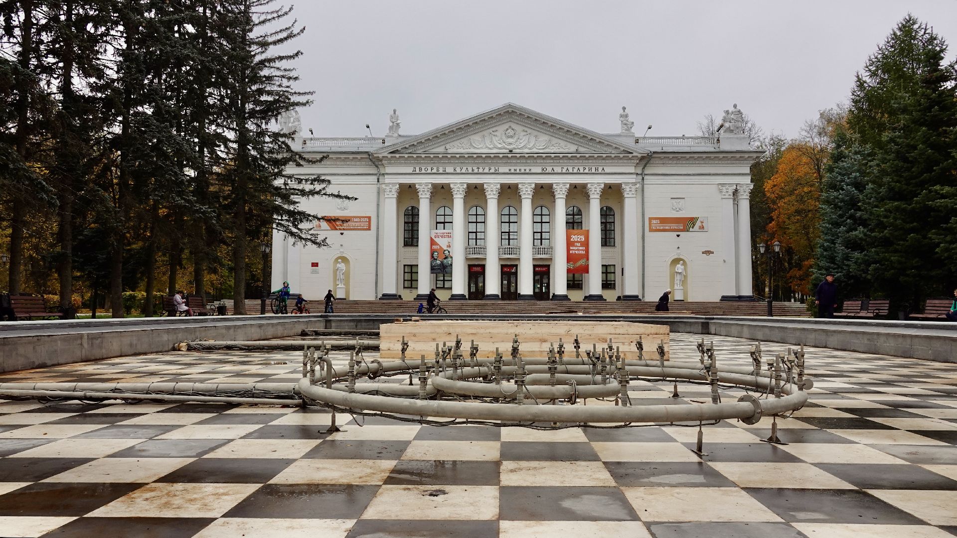 фонтаны, благоустройство, сергиев посад, сергиево-посадский городской округ,